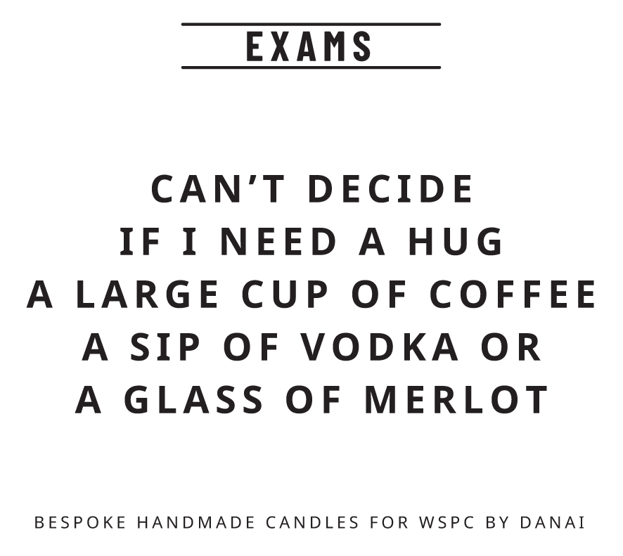 WSPC Candles Exams