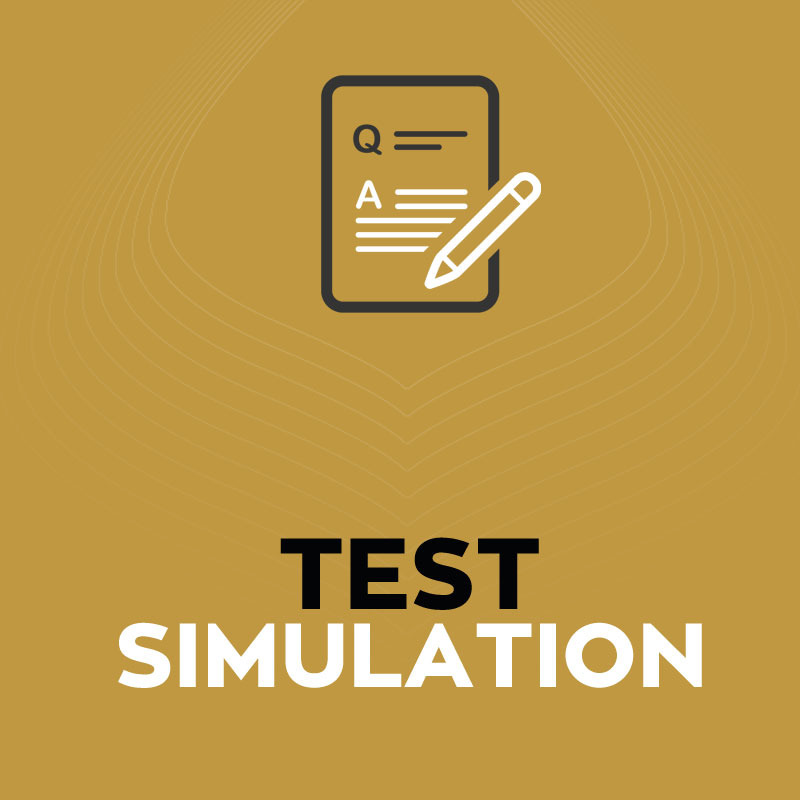 WSPC SIMULATION TEST