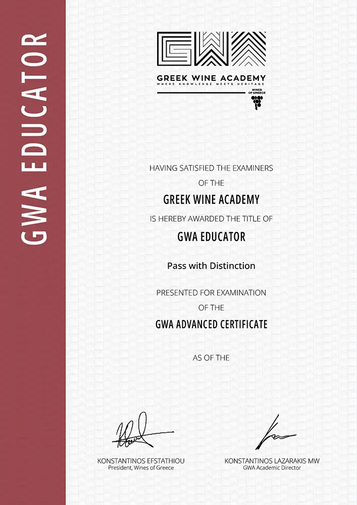 Advanced Certificate