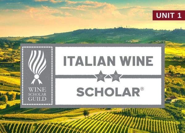 Επανεξέταση WSG Italian Wine Scholar Unit 1